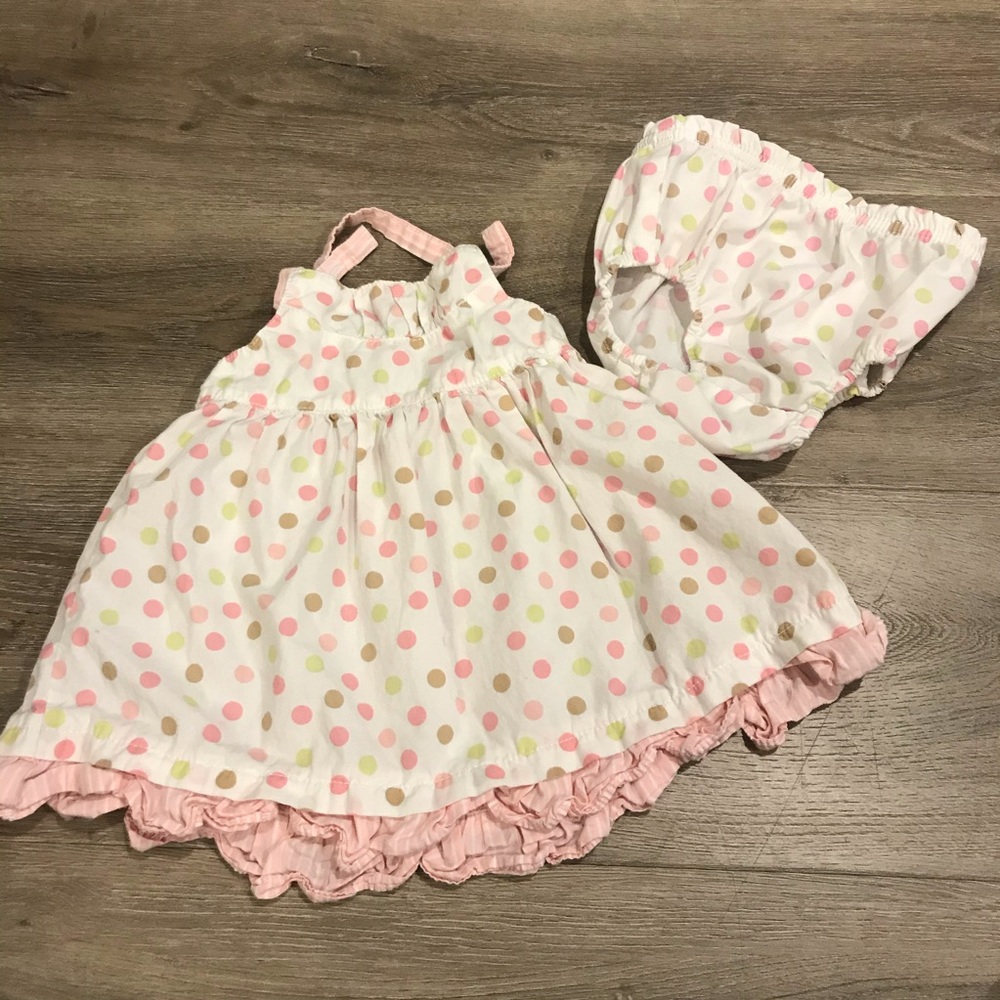 🌟5 for $20🌟 Baby Girl 3 Months Summer Dress/Diaper Cover